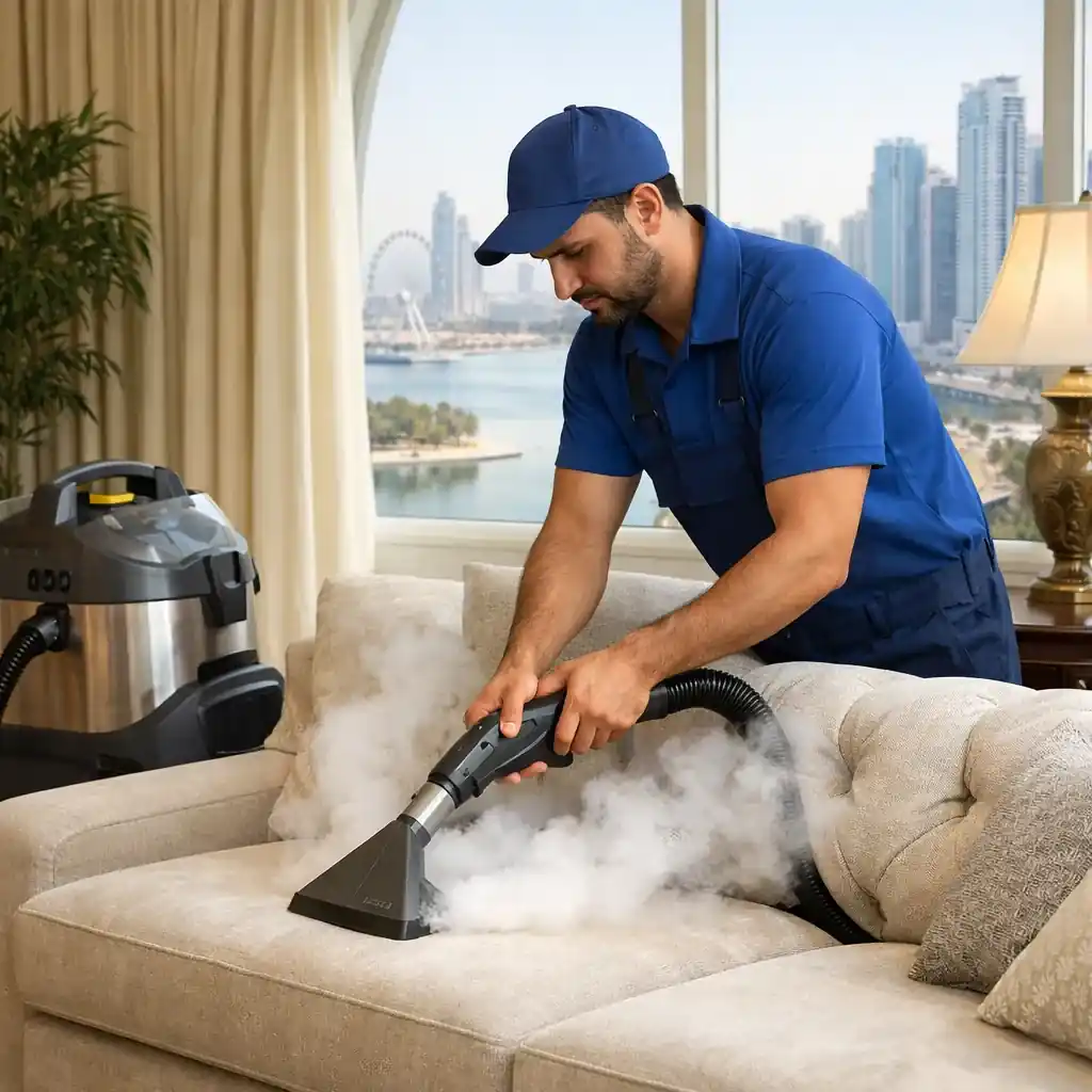 تنظيف كنب وسجاد بالبخار الشارقة باستخدام أحدث الأجهزة