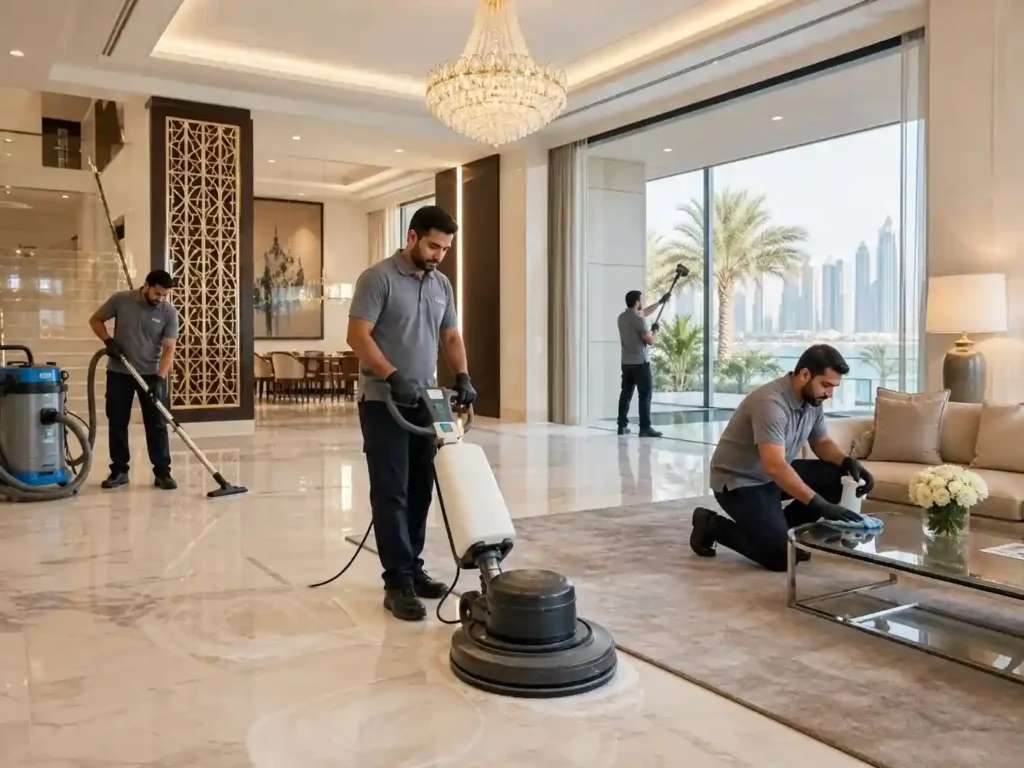 شركة تنظيف منازل دبي تقدم خدمات احترافية